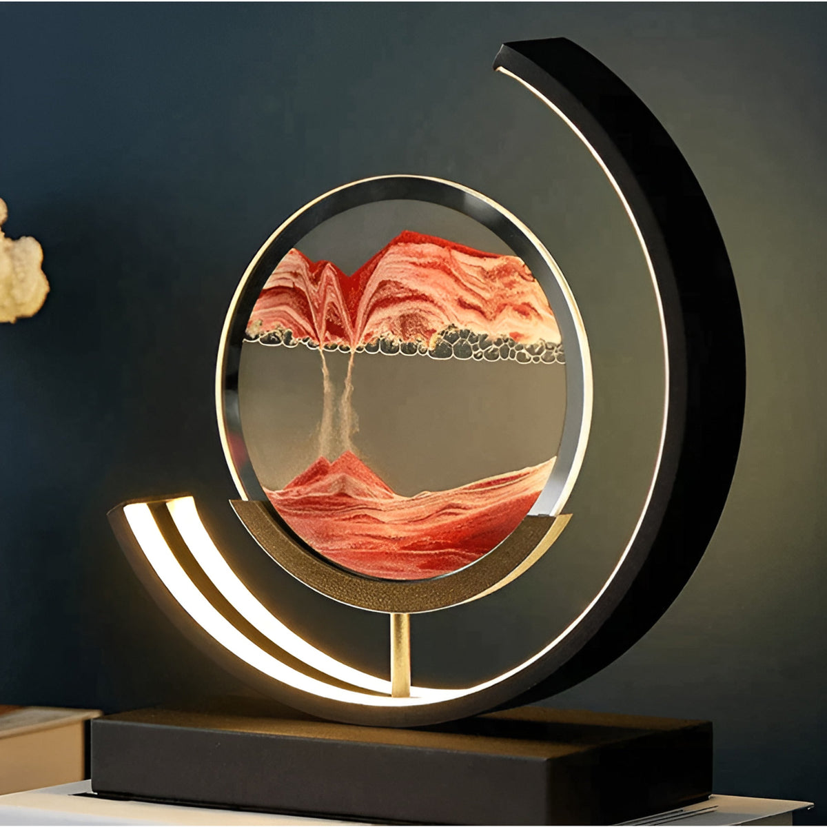 Sand Art Lamp Table Lamp With LED