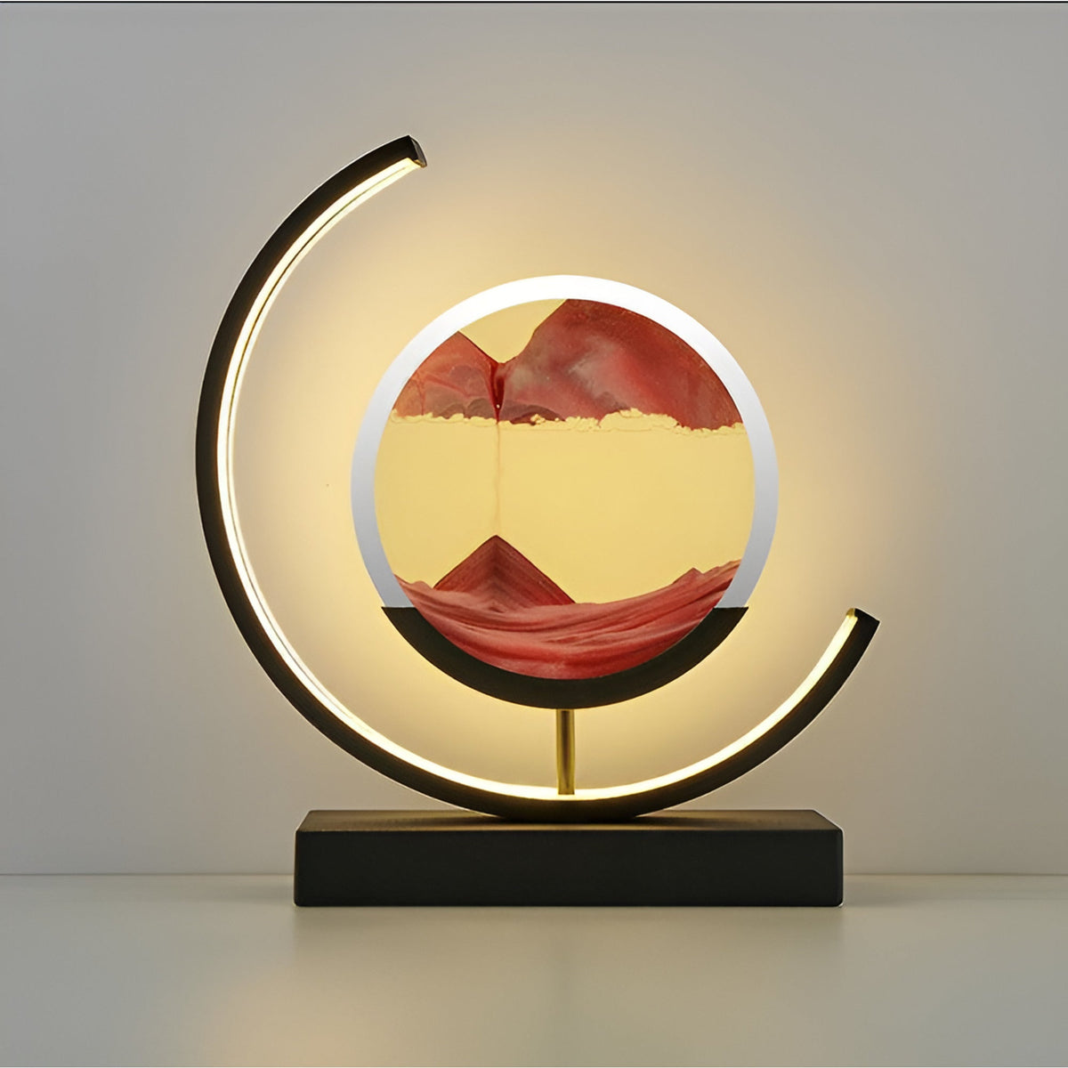 Sand Art Lamp Table Lamp With LED