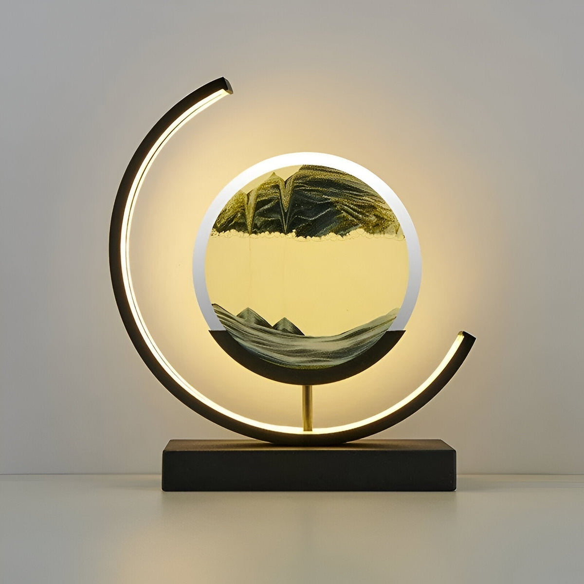Sand Art Lamp Table Lamp With LED
