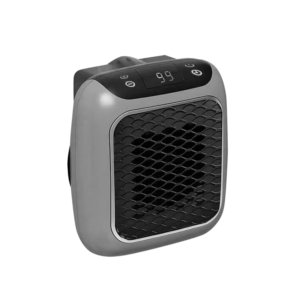 Calefactor eléctrico portátil Sherum con pantalla digital para escritorio y uso personal
