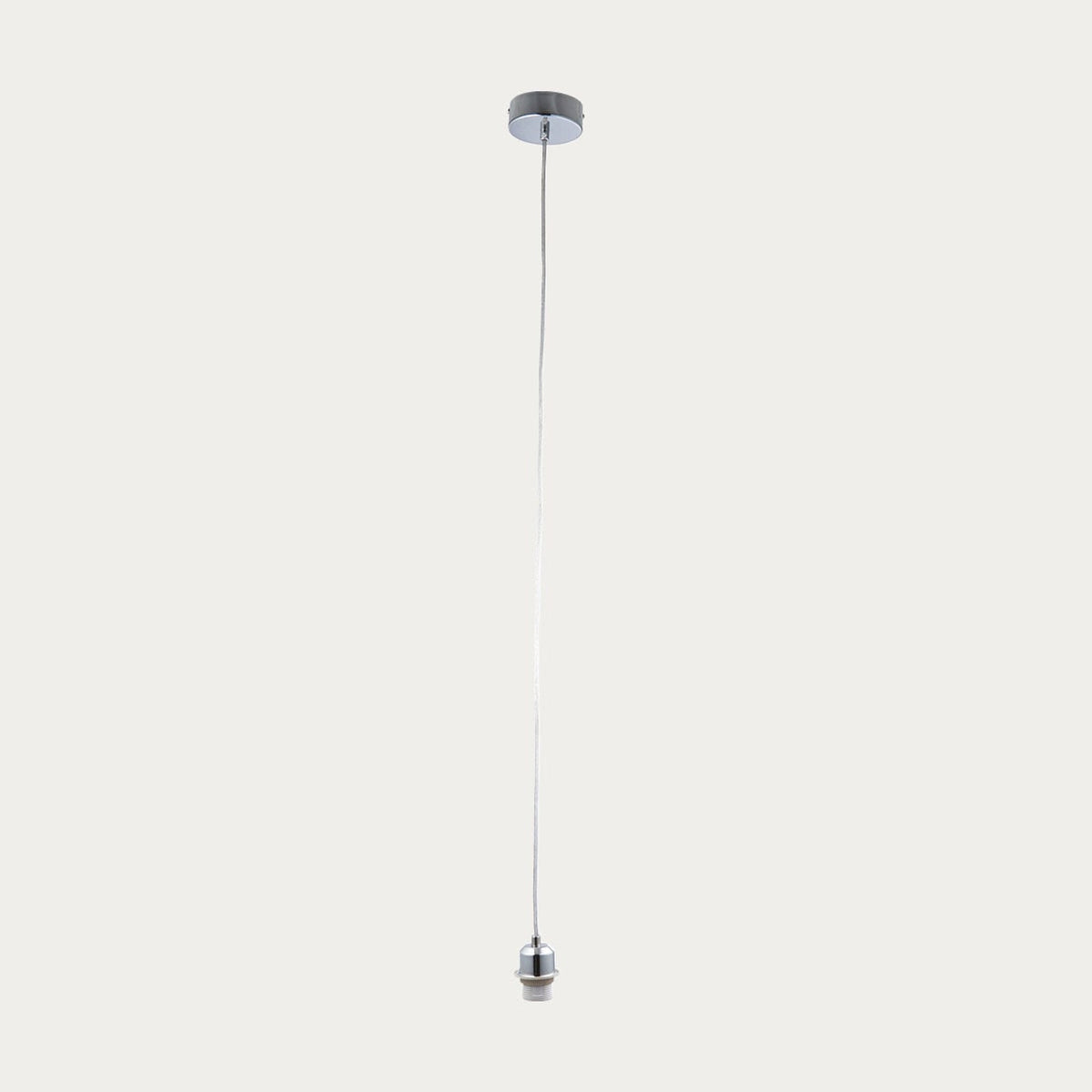 Single Adjustable Pendant Light Cable Set With Ceiling Mount