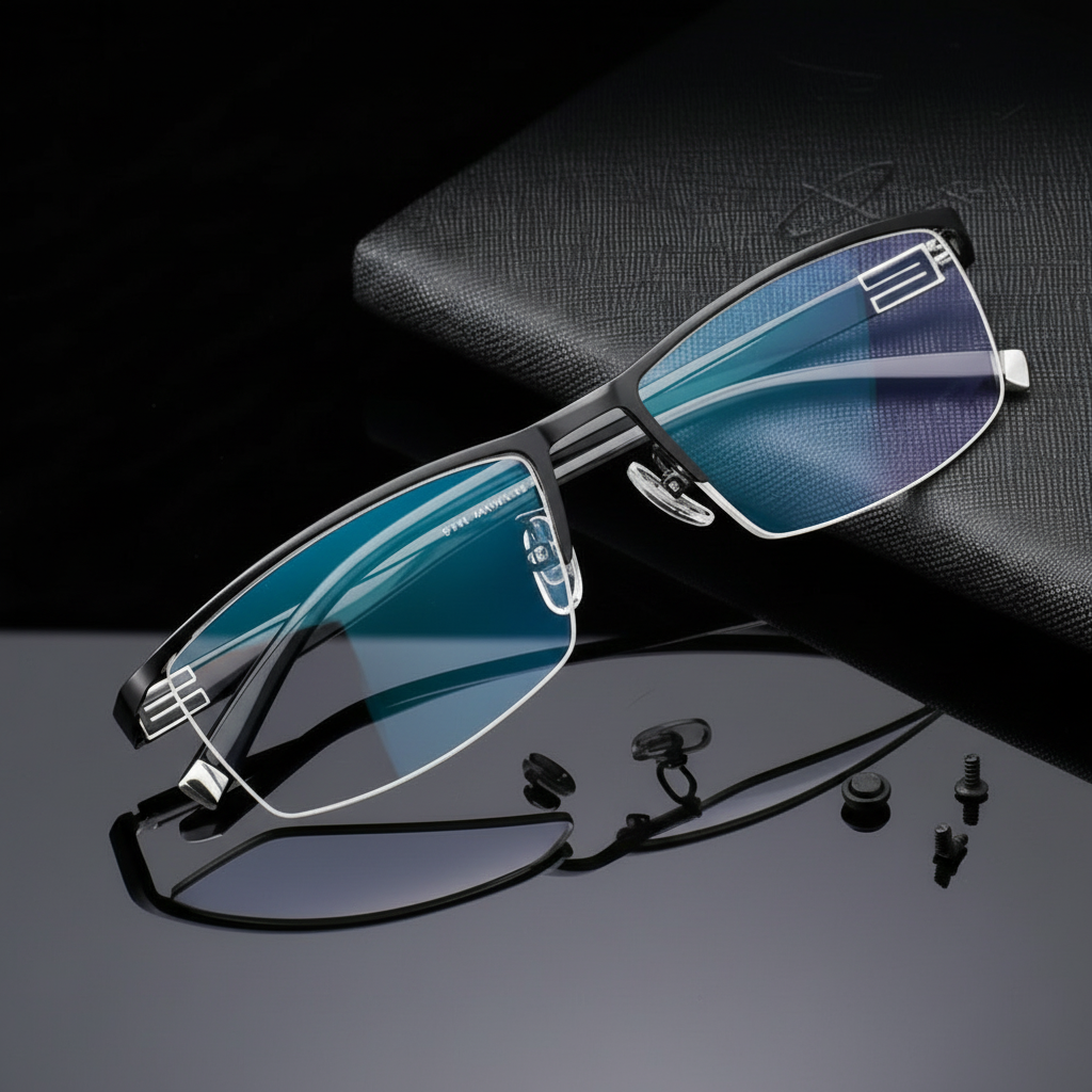 Progressive Reading Glasses with Auto-Adjusting Lenses for Near & Distance Vision | Thomler