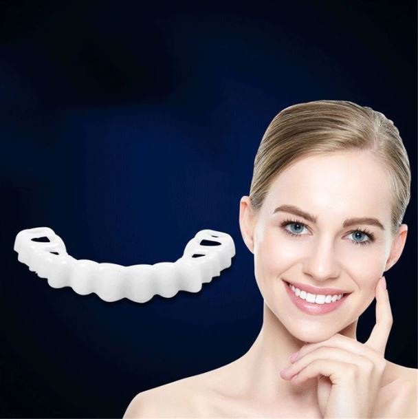 Snap-On Dental Veneers – Temporary Cosmetic Teeth Covers for Upper & Lower Jaw