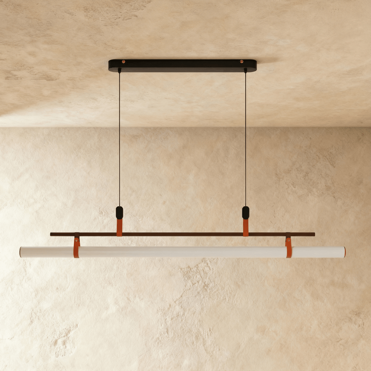 Lámpara de barra LED de metal elegante con altura ajustable para encimeras, espacios de trabajo, mesas de comedor e iluminación de tareas 3000K 6000K Negro Dorado | Thomler
