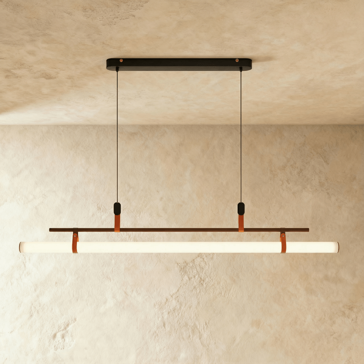 Lámpara de barra LED de metal elegante con altura ajustable para encimeras, espacios de trabajo, mesas de comedor e iluminación de tareas 3000K 6000K Negro Dorado | Thomler