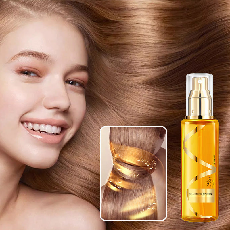 Moisturizing Hair Oil for Shine, Softness & Frizz Control – Lightweight Formula with Argan & Jojoba for All Hair Types | Thomler