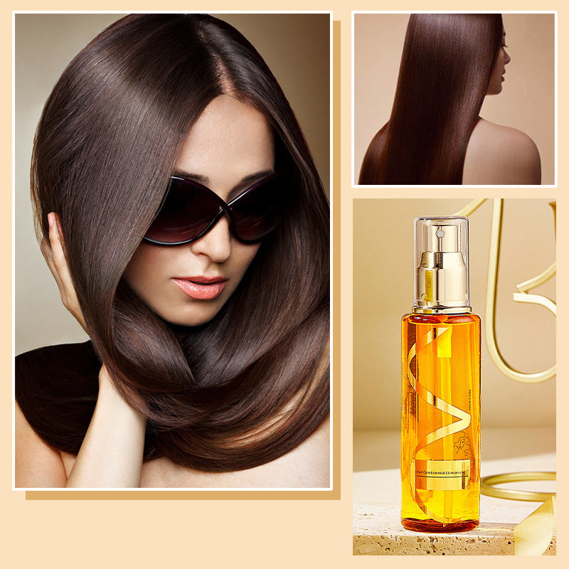 Moisturizing Hair Oil for Shine, Softness & Frizz Control – Lightweight Formula with Argan & Jojoba for All Hair Types | Thomler