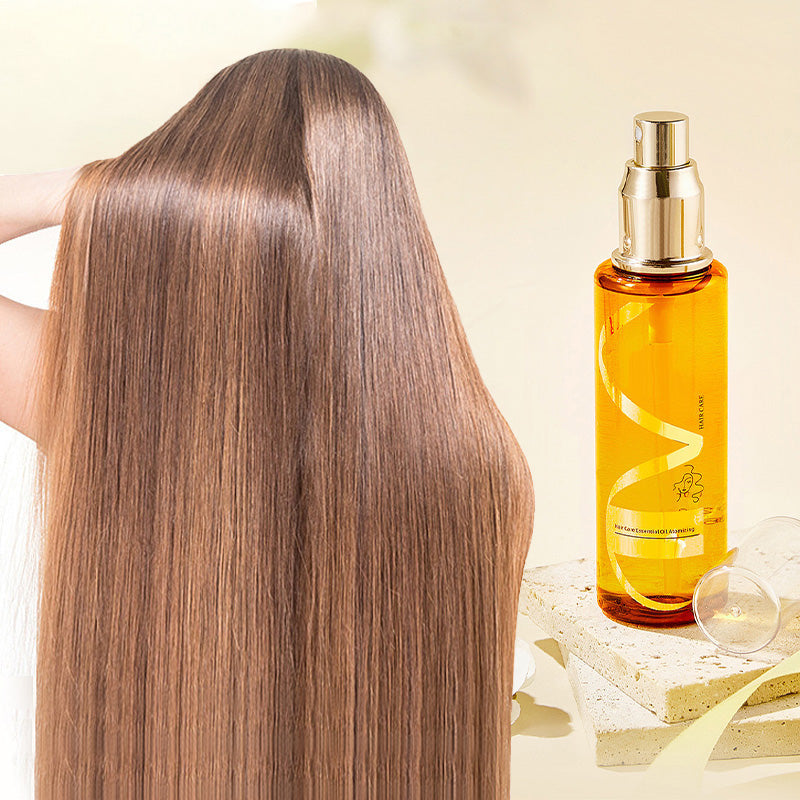 Moisturizing Hair Oil for Shine, Softness & Frizz Control – Lightweight Formula with Argan & Jojoba for All Hair Types | Thomler