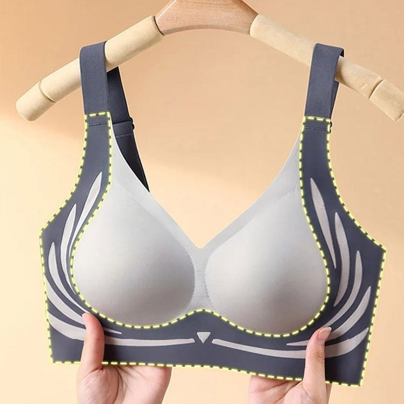 Draadloze lift-bh voor dames | Ondersteunend push-up ontwerp met anti-verslappingstechnologie voor dagelijks comfort en decolleté | Verstelbare zachte cups onder