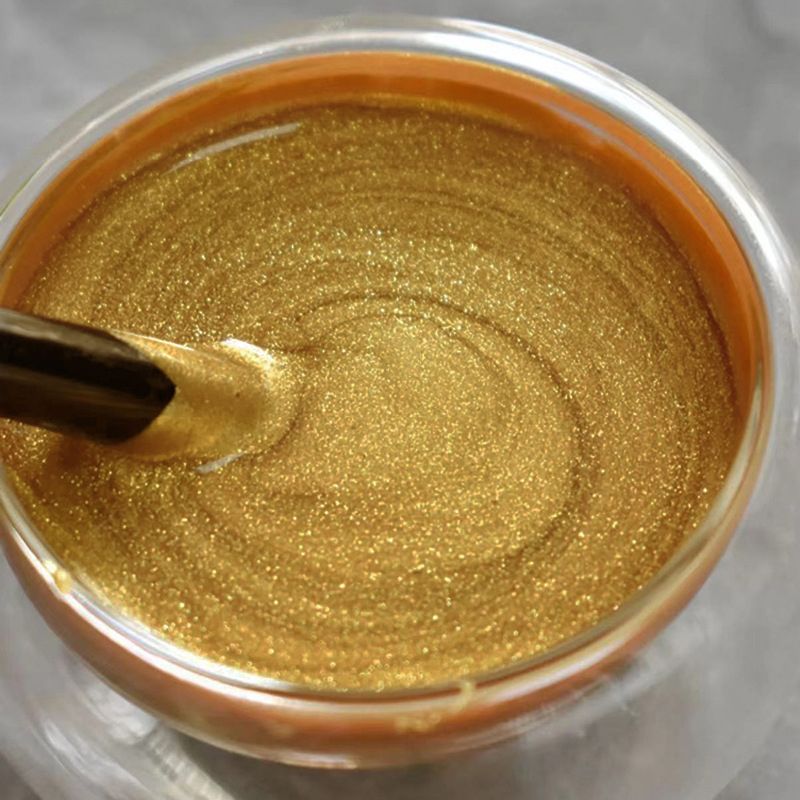 Premium Metallic Gold Paint for Wood, Metal & Stone Surfaces – Water-Based, Weather-Resistant Finish | Thomler