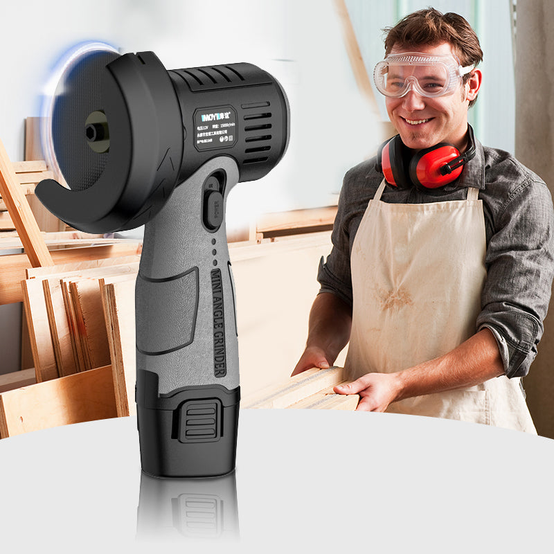 Compact Cordless Rotary Tool 3-Inch Disc 400W Motor 15000 RPM for Metal Cutting Surface Prep Workshop Garage Projects Portable Handheld Grin | Thomler