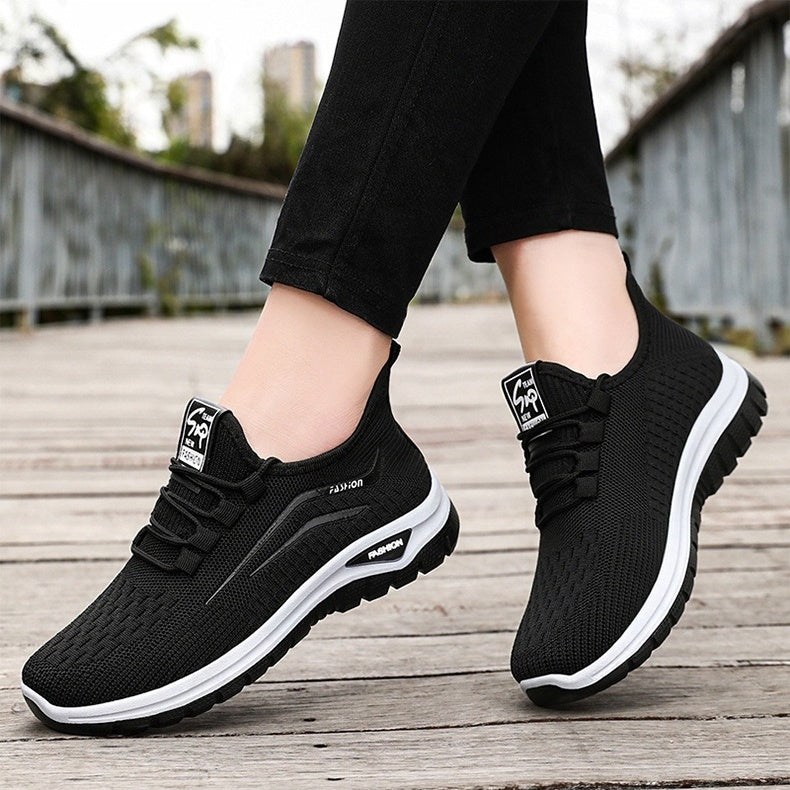 Women's Lightweight Mesh Sneakers – Breathable Slip-On Walking Shoes with Shock-Absorbing Sole for All-Day Comfort & Support | Thomler