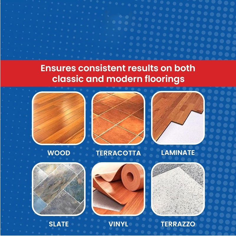 Floor Polish & Restorer Liquid – Revives Shine on Hardwood, Tile & Laminate – Hides Scratches & Renews Color for Living Rooms, Kitchens, Hal | Thomler