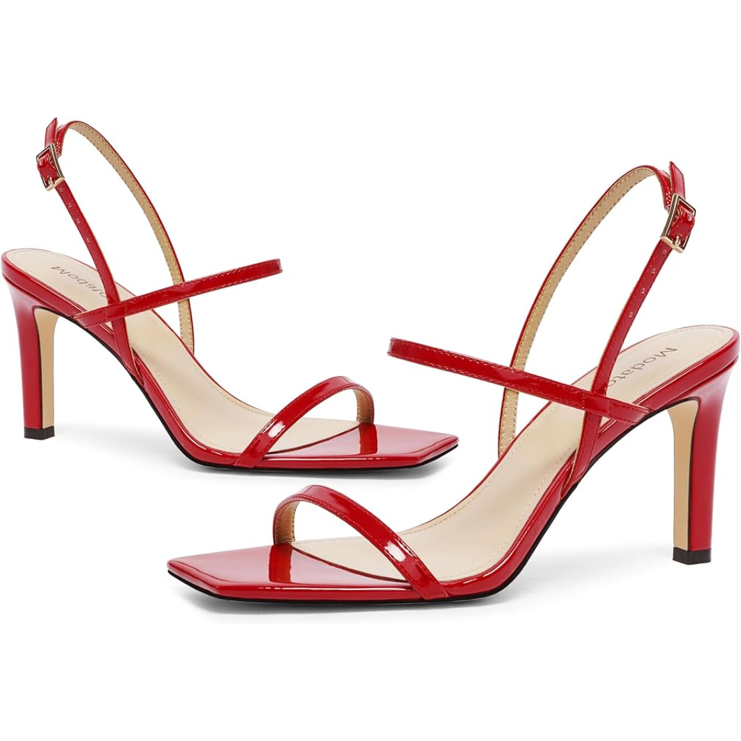 Dames pumps met enkelbandje en open neus voor feestjes, bruiloften en dates
