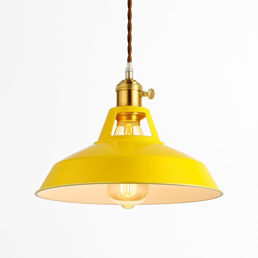 Hanging Ceiling Fixture with 39 in Adjustable Suspension E27 Metal Shade for Kitchen Island Dining Room Modern Drop Light | Thomler