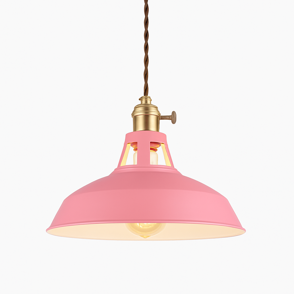 Hanging Ceiling Fixture with 39 in Adjustable Suspension E27 Metal Shade for Kitchen Island Dining Room Modern Drop Light | Thomler
