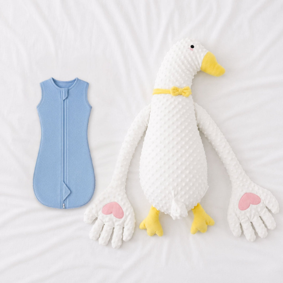 Pack de arrullo para bebé y peluche relajante con palmadas – Arrullo para brazos en alto con compañero de sueño rítmico