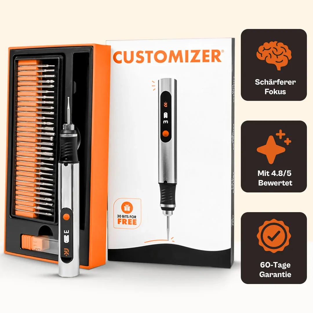 Handheld Rotary Etching Stylus for Metal Wood Glass & Plastic – USB-C Rechargeable Precision Carving Instrument Personalization Tool for Cra | Thomler