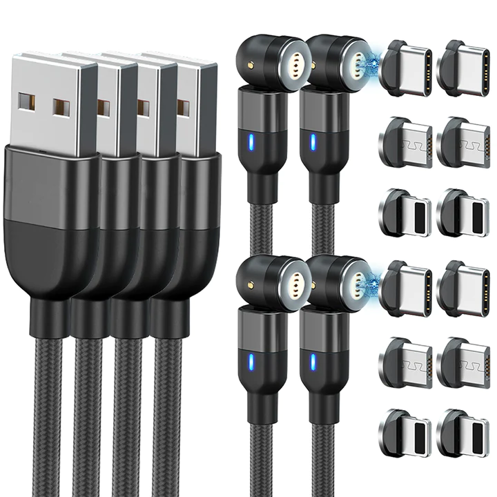 3-in-1 Multi Charging Cable USB-C Lightning Micro-USB