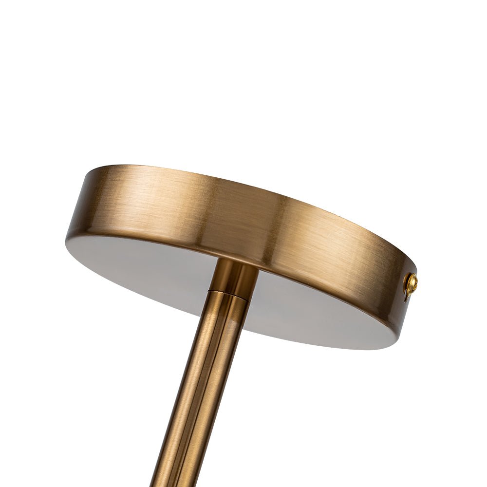 Sparkling Drum Plafondlamp 20 inch Ronde Kristallen Plafondverlichting Dimbaar 6-Lichts voor Slaapkamer Woonkamer | Thomler