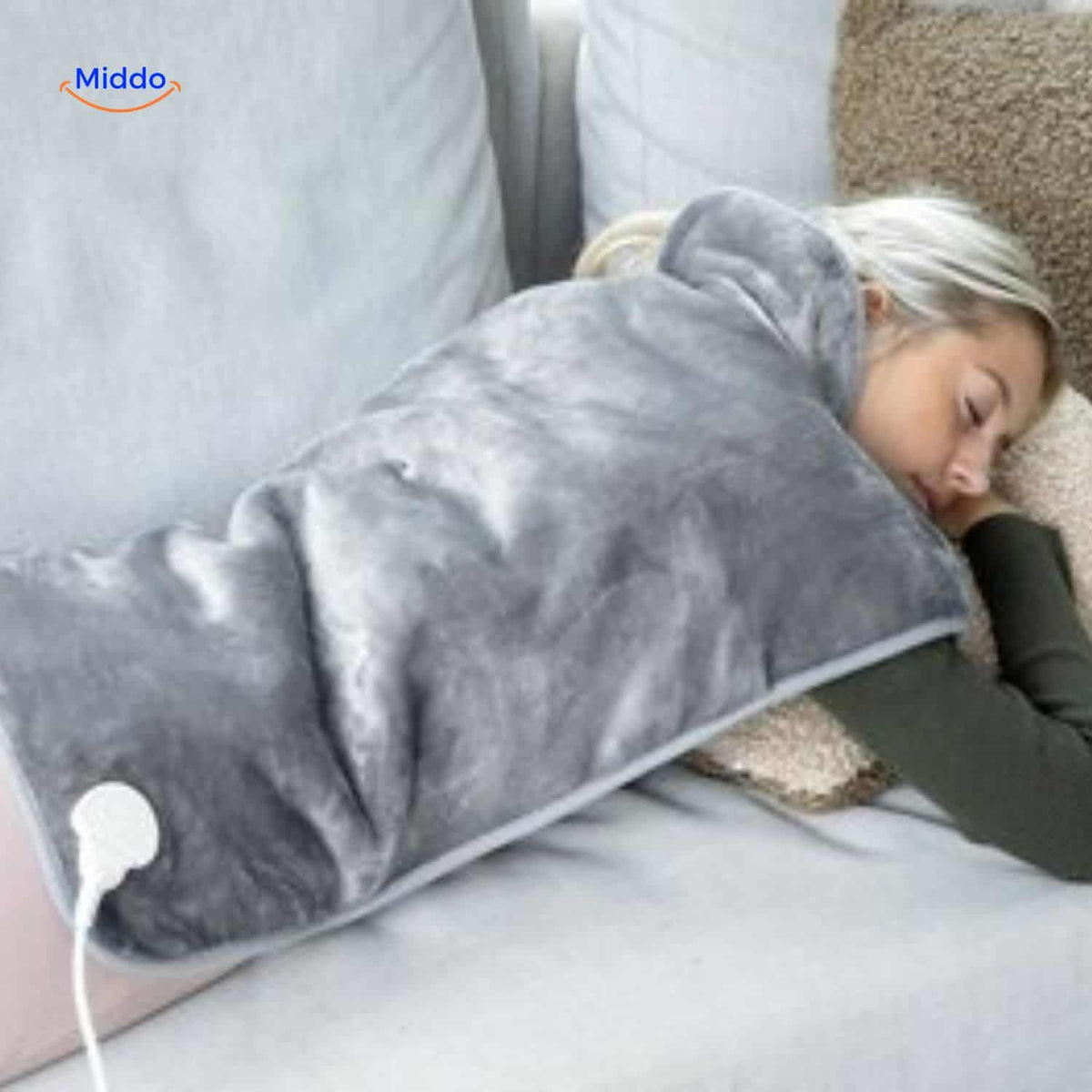 Electric Heated Neck & Shoulder Wrap with 9 Heat Settings and Auto Shutoff