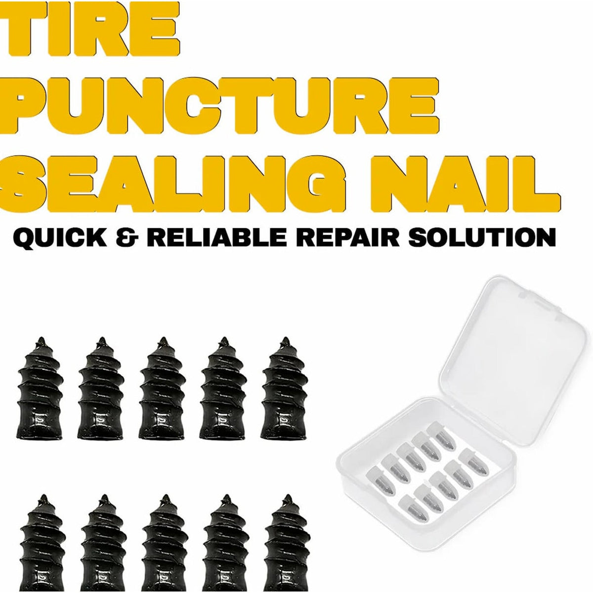 Tire Sealing Nails For Quick Puncture Repair