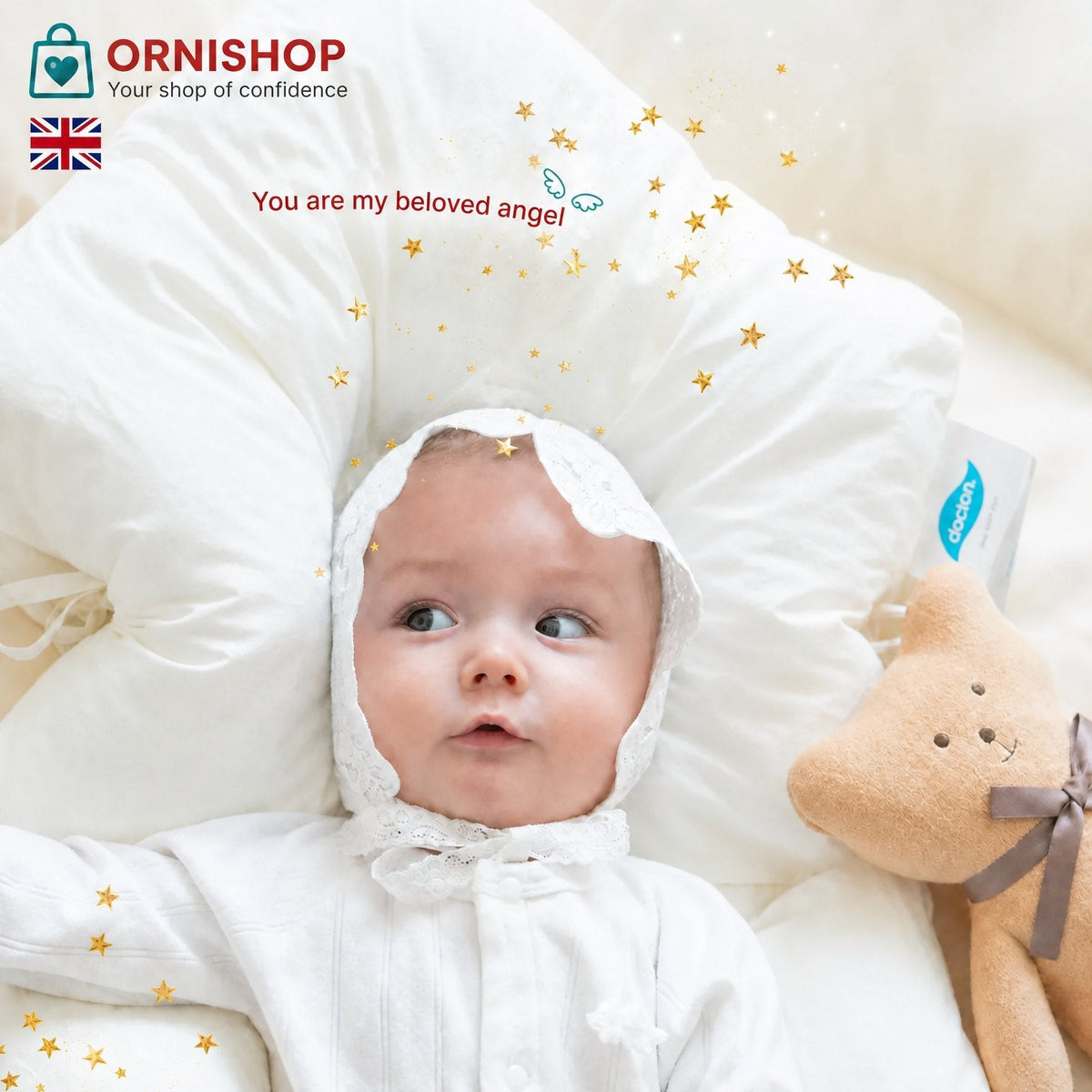 Cojín de descanso ergonómico para bebés