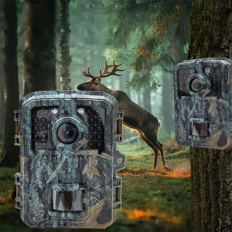 Mini 16MP Nachtsicht-Wildkamera mit PIR-Bewegungserkennung