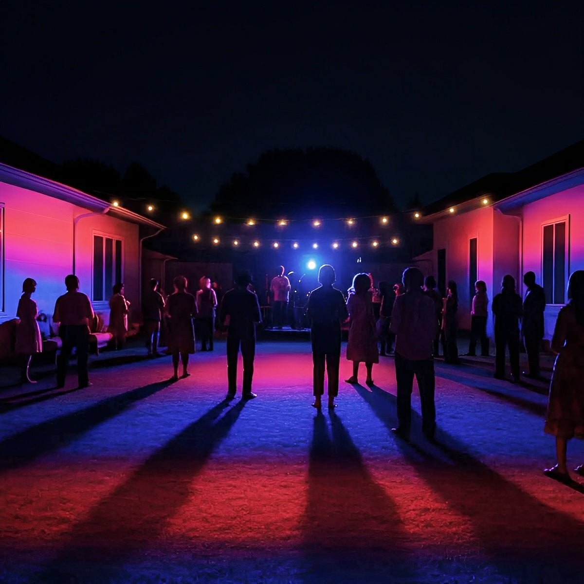 50W Farbwechsel-LED-Fluter für Gärten, Terrassen & Fassaden – ferngesteuerter RGB-Gartenstrahler mit Wetterschutz | Thomler