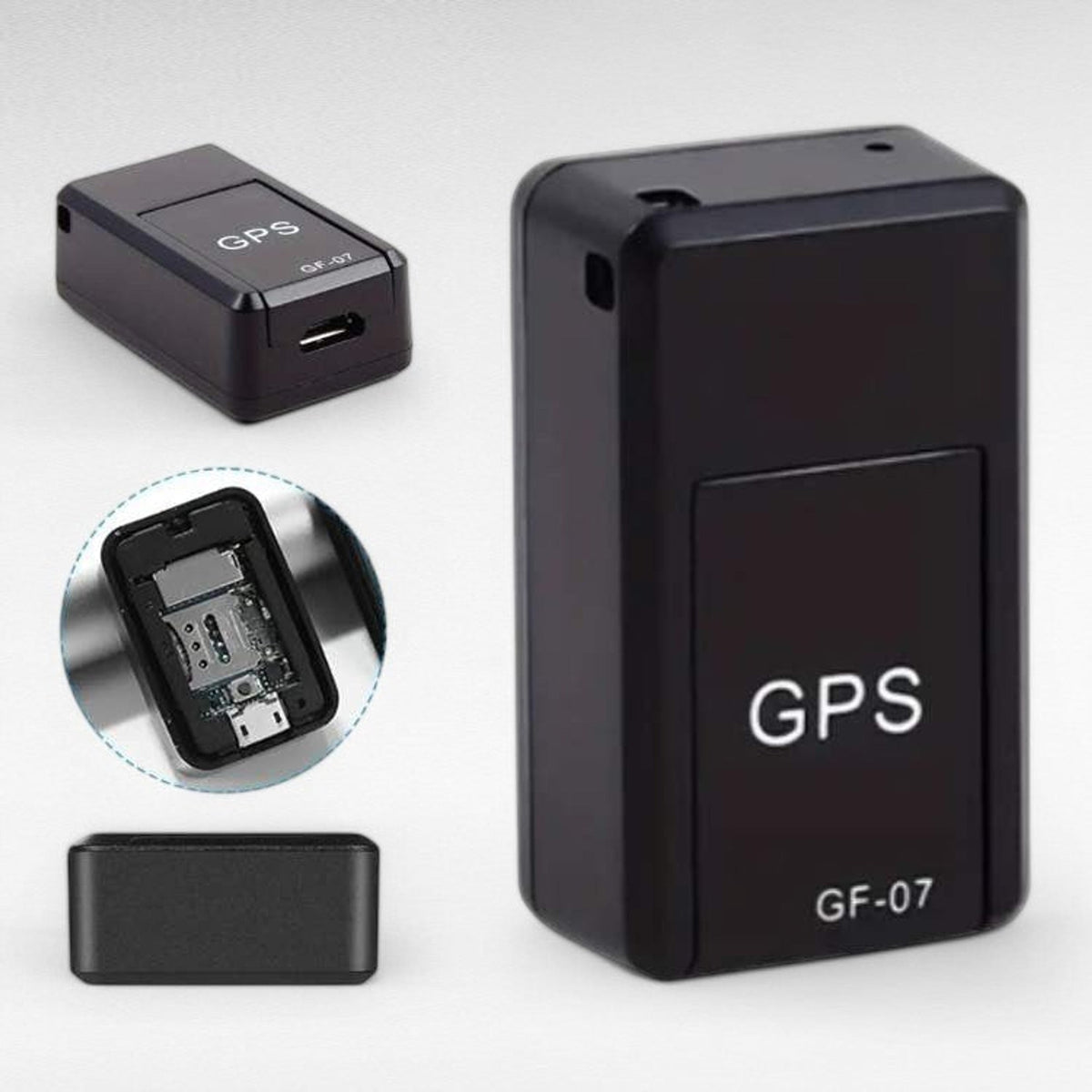 Rastreador GPS magnético ultracompacto sin suscripción requerida