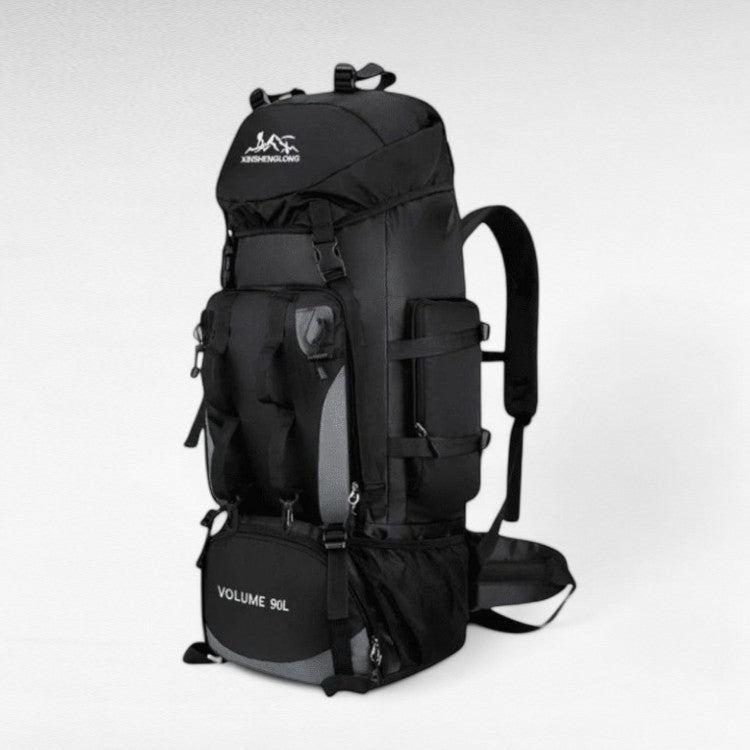 90-Liter Lightweight Water-Resistant Hiking Backpack for Multi-Day Trips