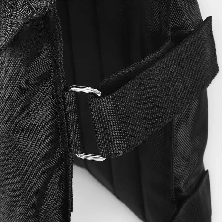 Chaleco con peso ajustable de 110 libras para entrenamiento, unisex