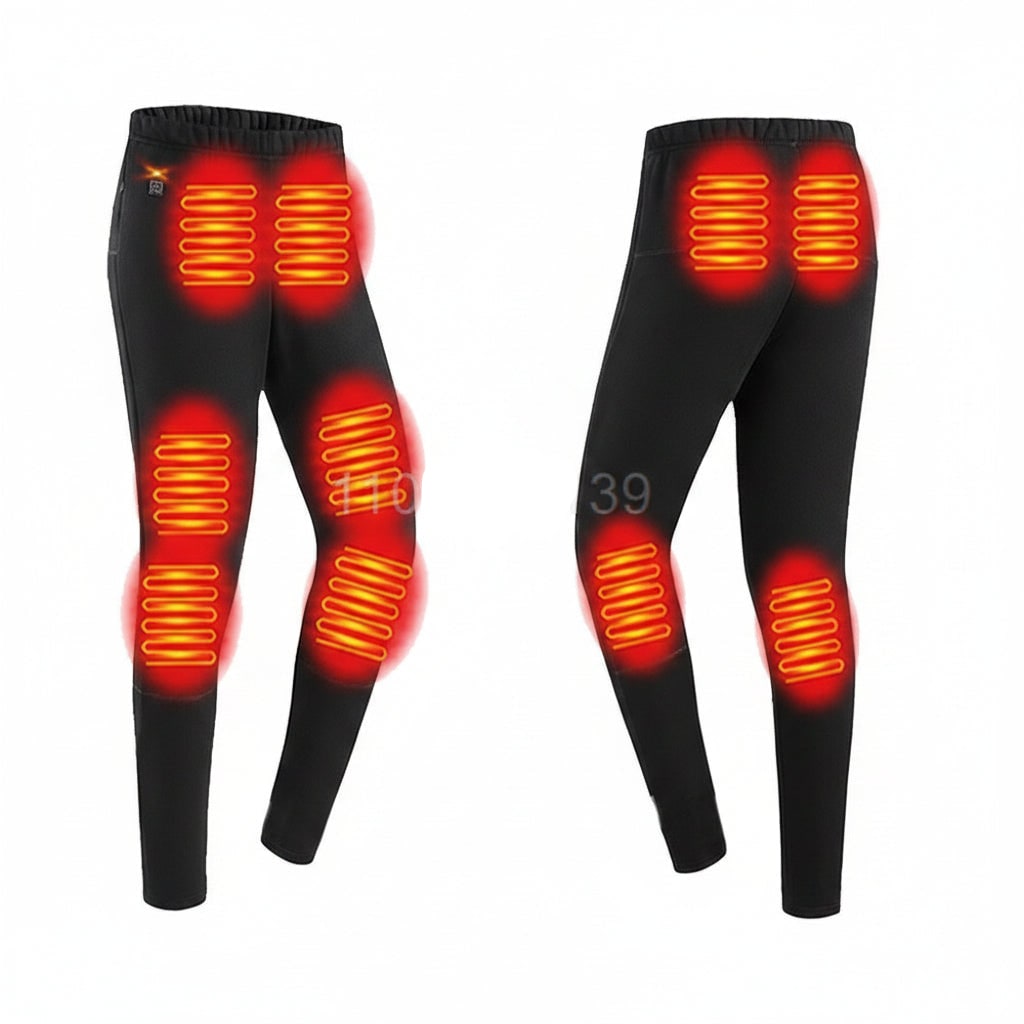 Electric Heated Base Layer Set with 3-Mode Temperature Control for Cold Weather