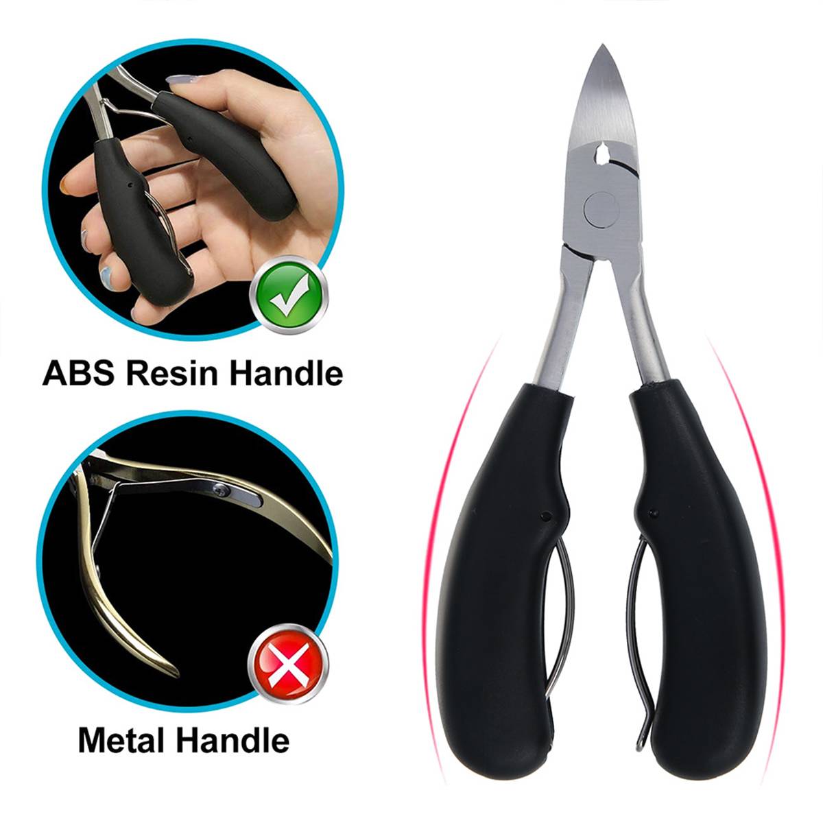 Nagelknipser für dicke Nägel für Senioren