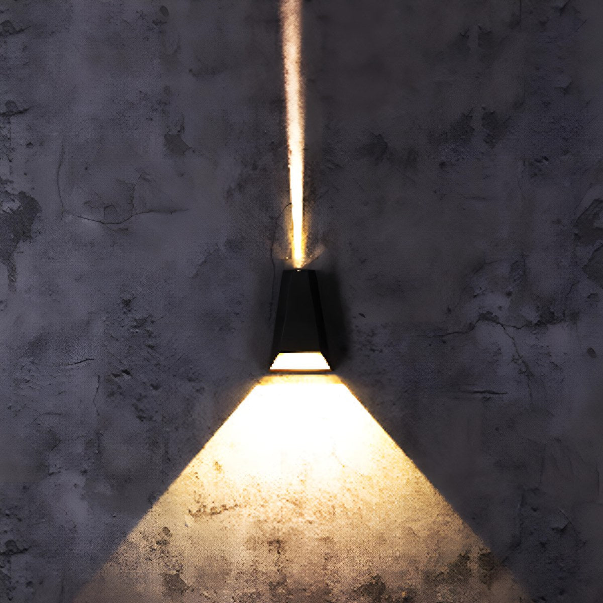 Outdoor-LED-Wandleuchte, Doppelstrahl, wasserdichtes Aluminiumgehäuse für Außenbereich, Eingang, Veranda, Terrasse, Garage, moderne architektonische Beleuchtung 3,5× | Thomler