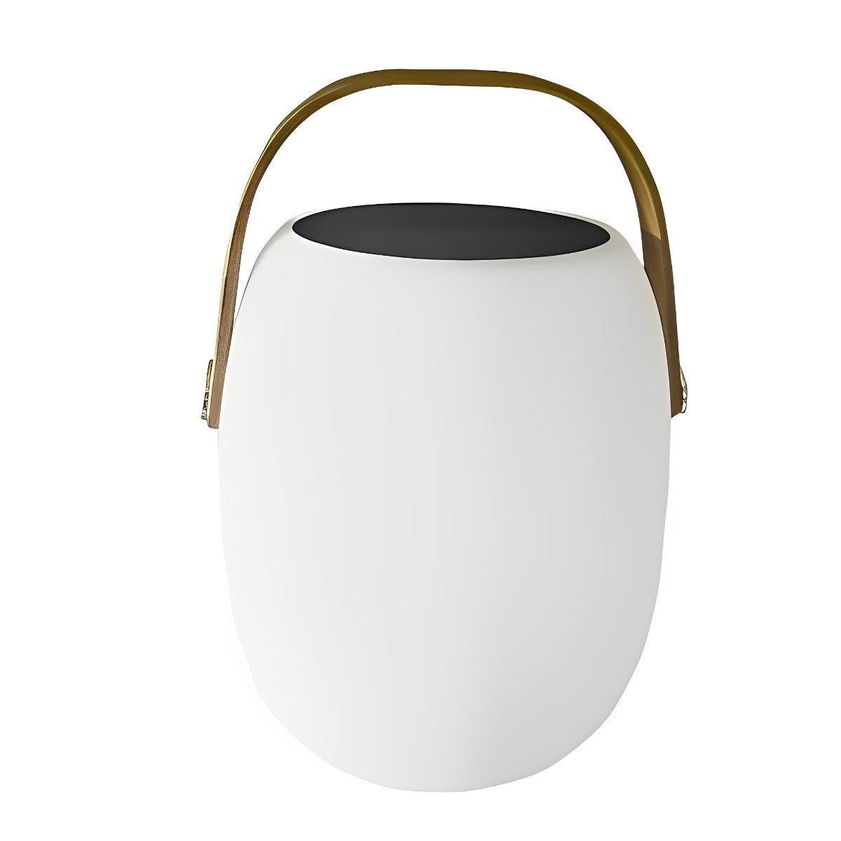 Rechargeable LED Globe Lantern for Deck & Patio with Touch Dimming – 7 in White Sphere Design, Solar + USB Power, Waterproof for Outdoor Din | Thomler