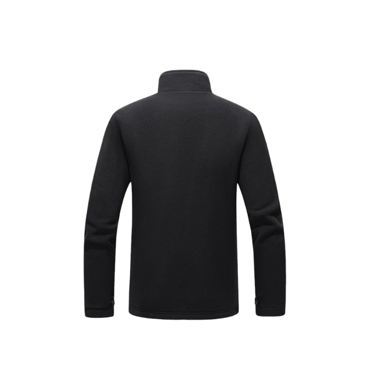 Women's Heated Fleece Jacket With USB Zip Front And Stand Collar Delivering Lightweight Portable Electric Warmth